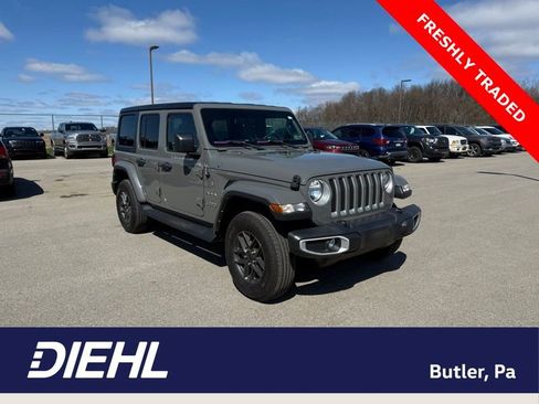 Used 2022 Jeep Wrangler Unlimited Sahara w/ Cold Weather Group image 1