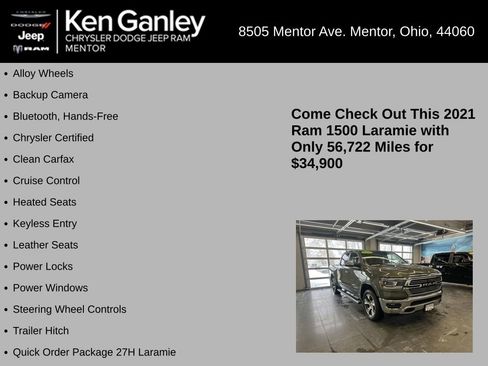 Used 2021 RAM 1500 Laramie image 5