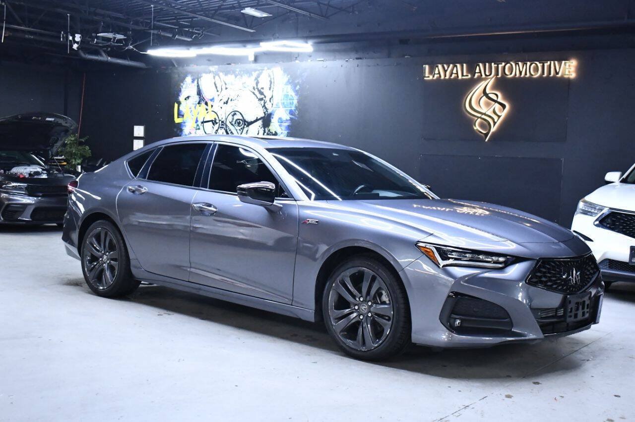 Used 2023 Acura TLX w/ A-SPEC Package AWD/4WD image 2