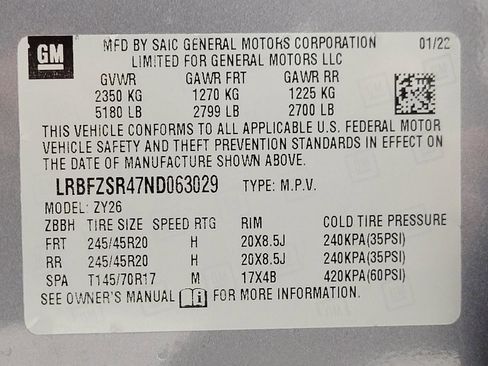 Used 2022 Buick Envision Avenir w/ Safety Package AWD/4WD image 30
