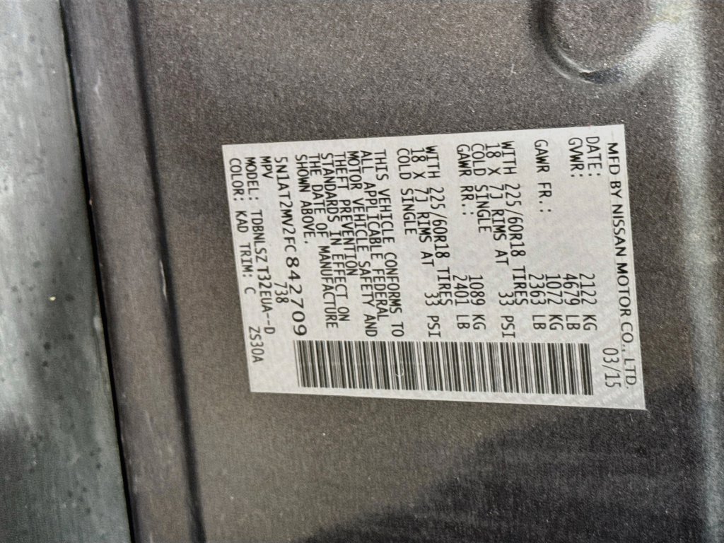 Used 2015 Nissan Rogue SL w/ SL Premium Package AWD/4WD image 44