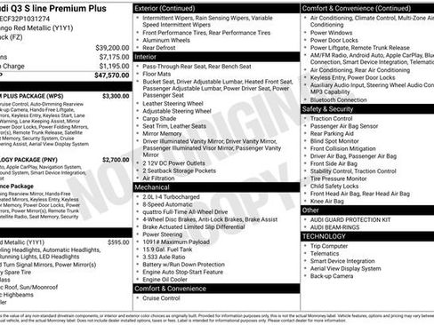 Used 2023 Audi Q3 2.0T Premium Plus w/ Premium Plus Package AWD/4WD image 7