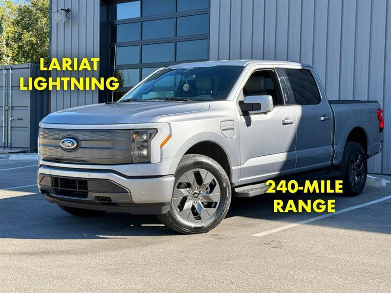 Used 2023 Ford F150 Lightning Lariat w/ Tow Technology Package AWD/4WD image 1