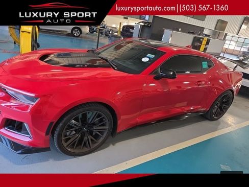Used 2017 Chevrolet Camaro ZL1 w/ LPO, ZL1 Protection Package RWD image 1