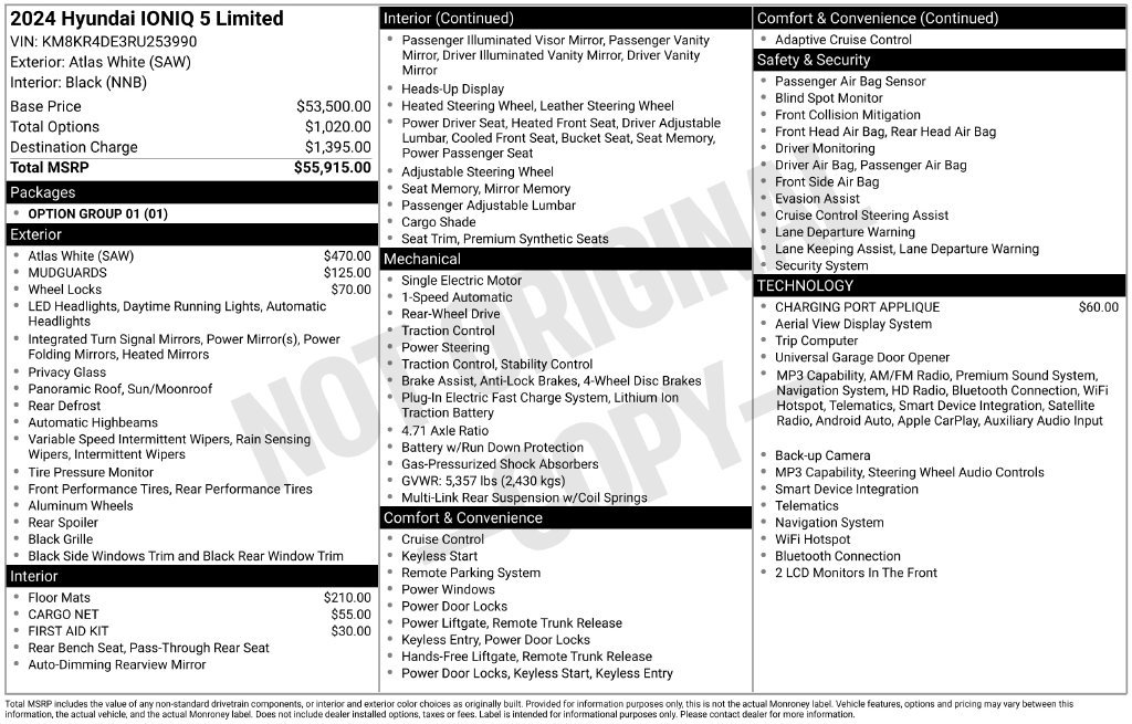 Certified 2024 Hyundai Ioniq 5 Limited RWD image 5