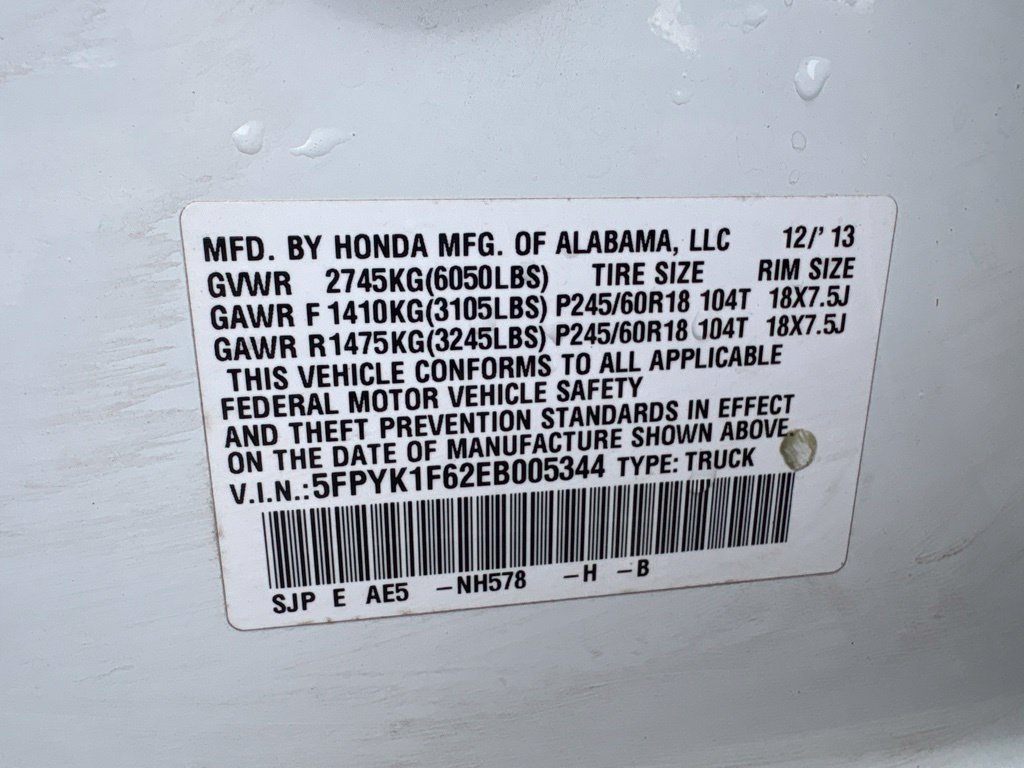 Used 2014 Honda Ridgeline SE image 30
