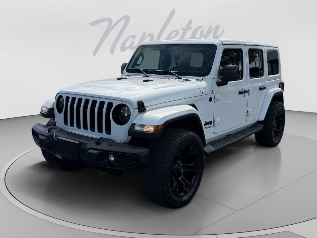 Used 2020 Jeep Wrangler Unlimited Sahara AWD/4WD image 1