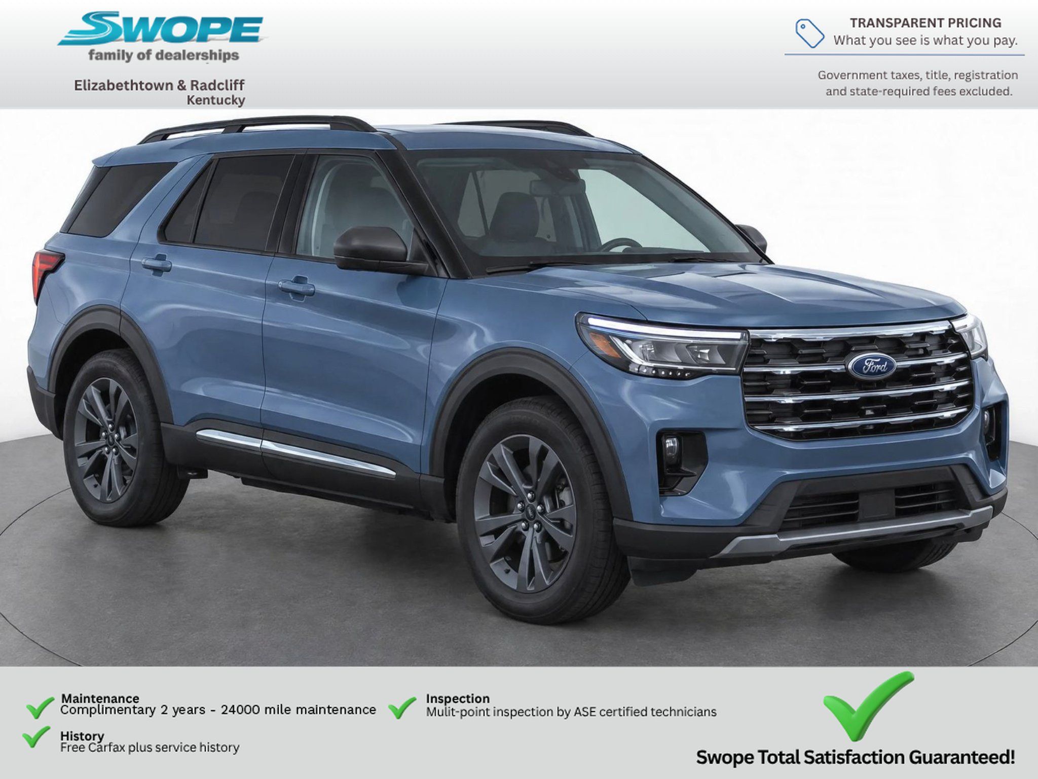 Used 2025 Ford Explorer Active w/ Active Comfort Package AWD/4WD image 3