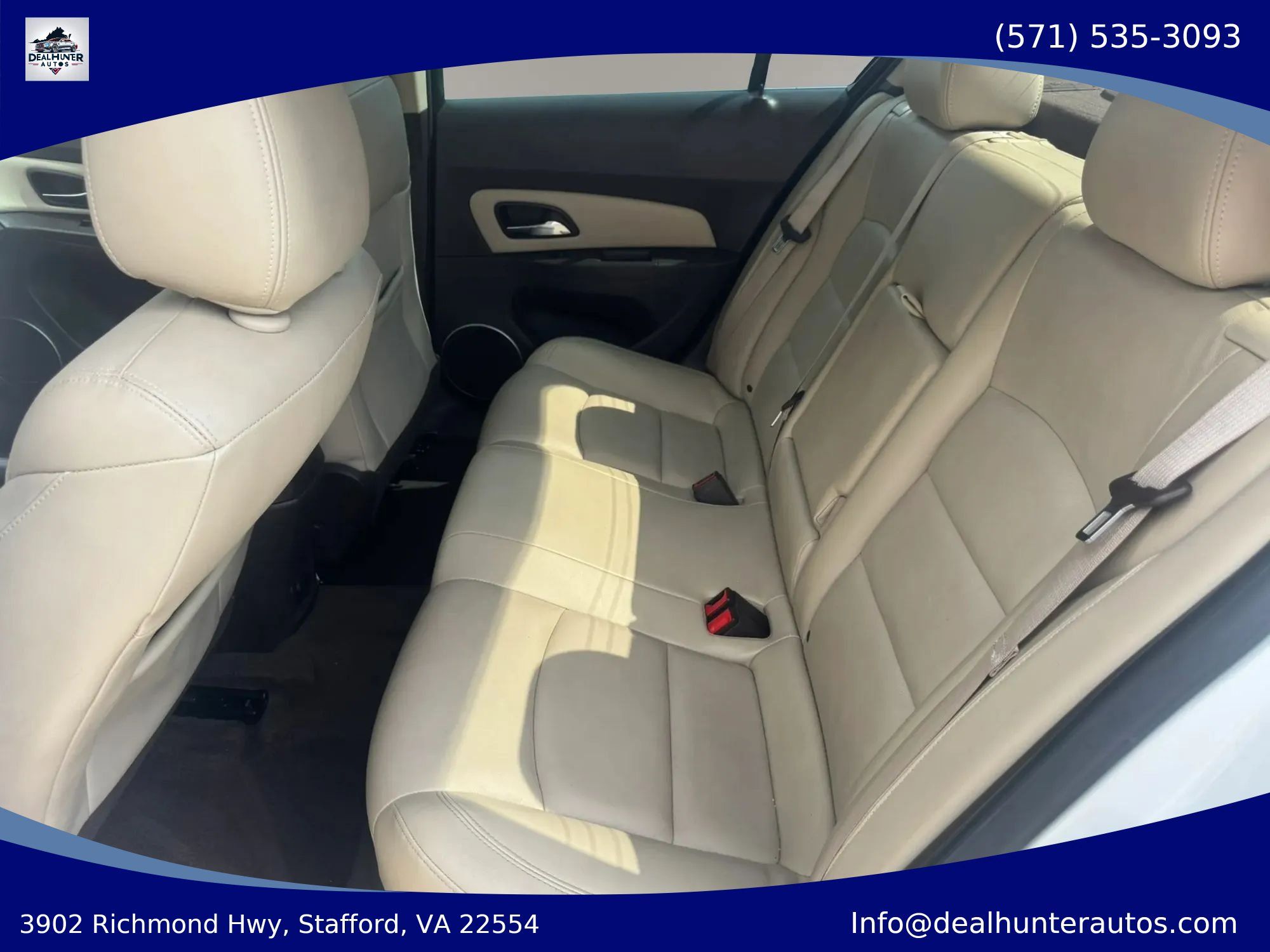 Used 2015 Chevrolet Cruze LTZ w/ Sun, Sound and Sport Package FWD image 15