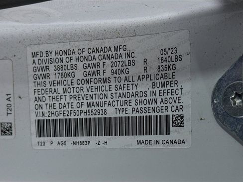 Used 2023 Honda Civic Sport image 26
