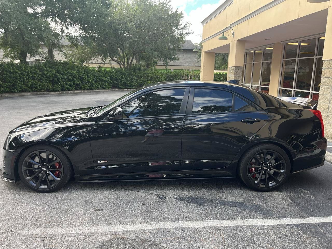 Used 2017 Cadillac ATS V w/ Carbon Black Package RWD image 13