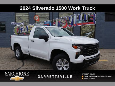 Used 2024 Chevrolet Silverado 1500 W/T w/ WT Value Package AWD/4WD image 1