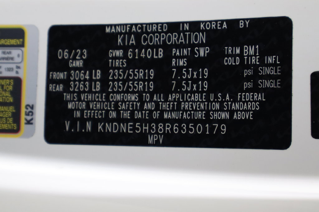 Used 2024 Kia Carnival SX FWD image 40