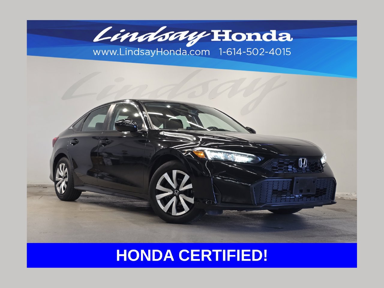 Certified 2025 Honda Civic LX image 1