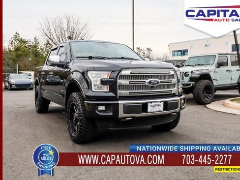 Used 2015 Ford F150 Platinum w/ Technology Package image 1