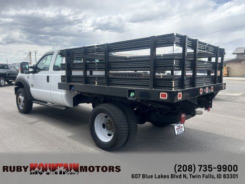 Used 2012 Ford F550 4x4 SuperCab Super Duty w/ Payload Upgrade Pkg image 16