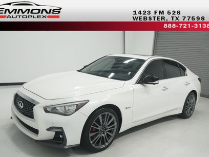 Used 2020 INFINITI Q50 Red Sport 400