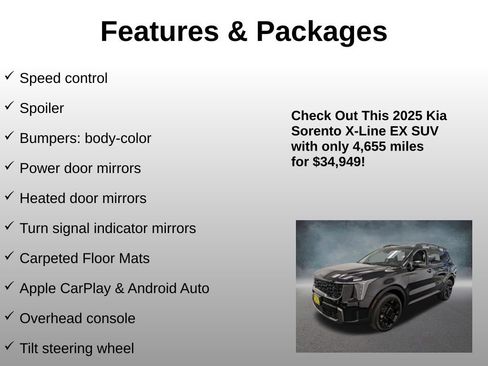 Used 2025 Kia Sorento X-Line EX image 21