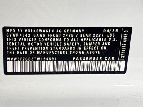 New 2026 Volkswagen Golf w/ Euro Style Package image 24