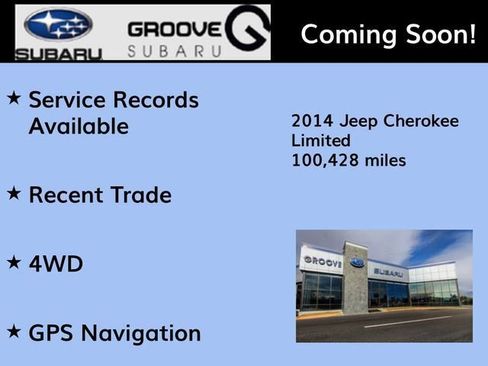 Used 2014 Jeep Cherokee Limited w/ Luxury Group image 2