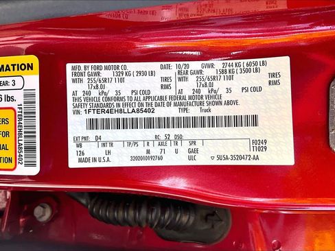 Used 2020 Ford Ranger XLT w/ Equipment Group 301A Mid RWD image 33