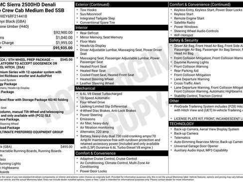 Used 2024 GMC Sierra 2500 Denali Ultimate AWD/4WD image 4
