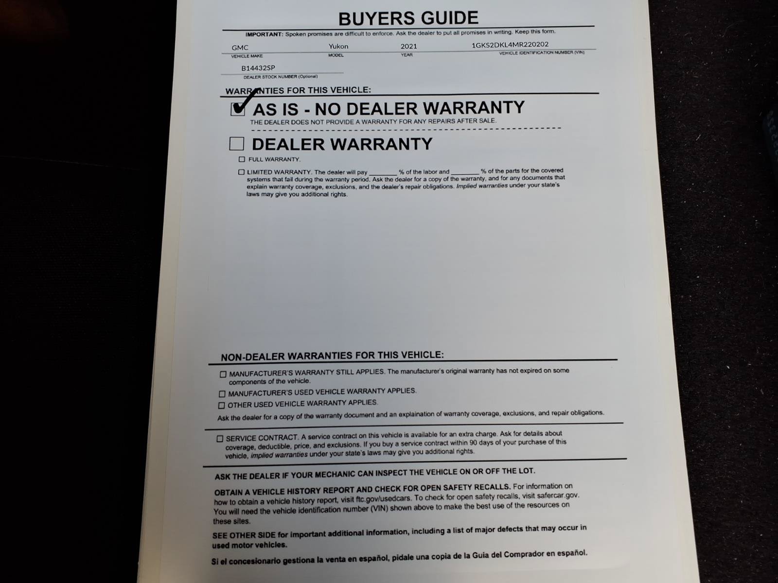 Used 2021 GMC Yukon Denali w/ Denali Premium Package AWD/4WD image 45