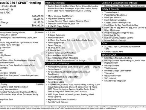 Used 2025 Lexus ES 350 F Sport image 35