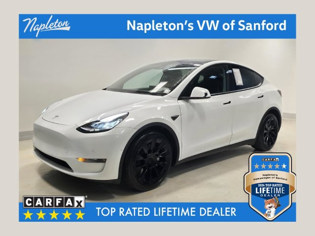 Used 2021 Tesla Model Y Long Range AWD/4WD image 1