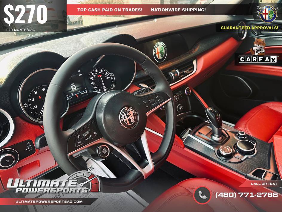 Used 2019 Alfa Romeo Stelvio AWD w/ Nero Edizione image 24