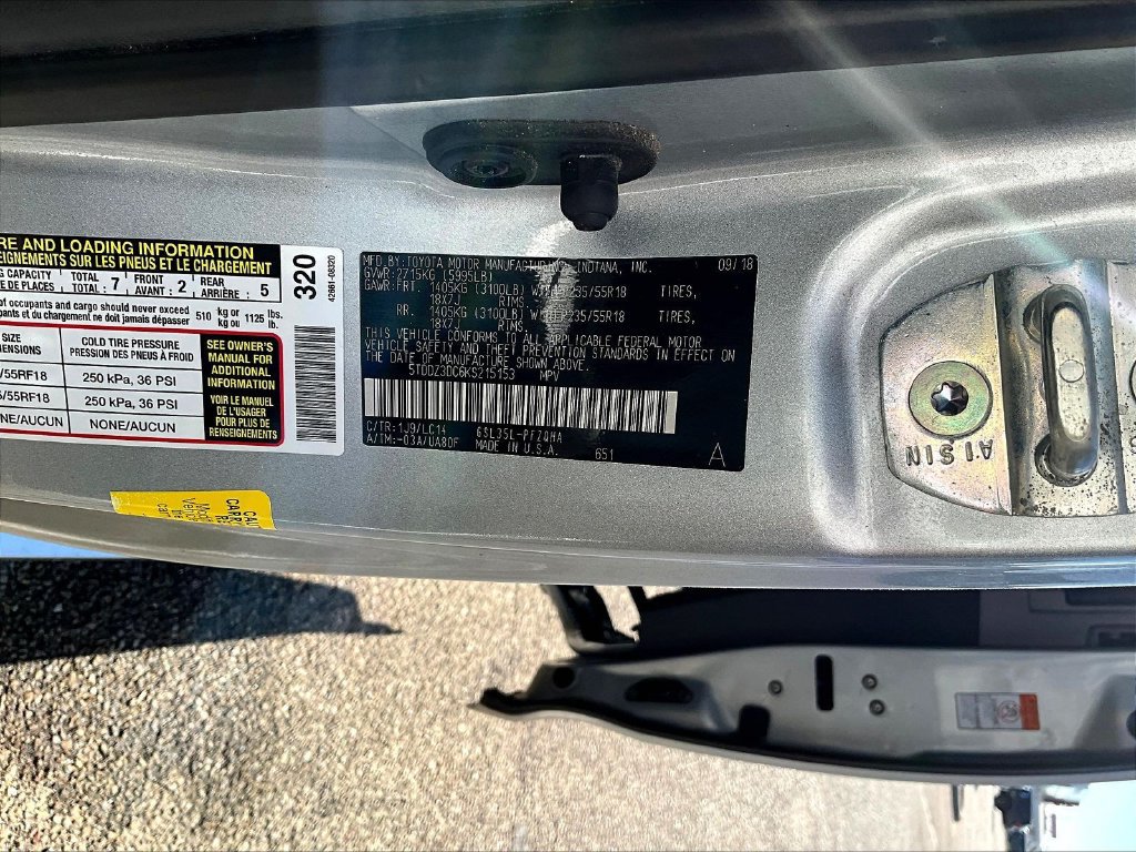 Used 2019 Toyota Sienna XLE Premium w/ Carpet Mat Package AWD/4WD image 21