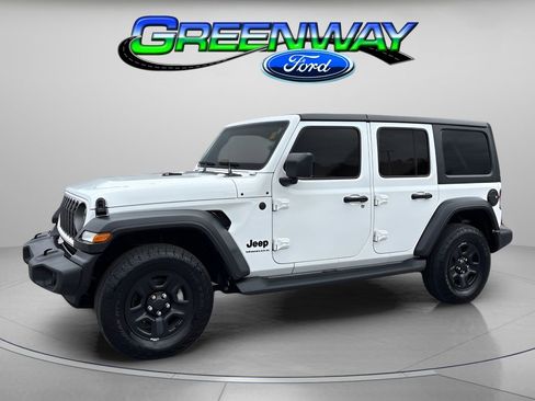 Used 2024 Jeep Wrangler Sport image 1