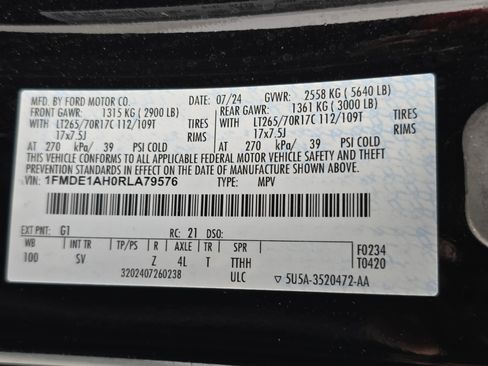 Used 2024 Ford Bronco Black Diamond AWD/4WD image 34