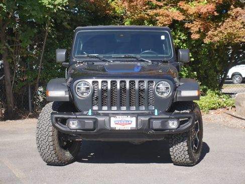 Used 2021 Jeep Wrangler Unlimited Rubicon 4xe w/ Steel Bumper Group image 38