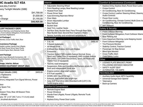 Used 2020 GMC Acadia SLT image 4