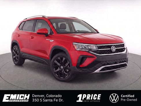 Certified 2023 Volkswagen Taos SE AWD/4WD image 1