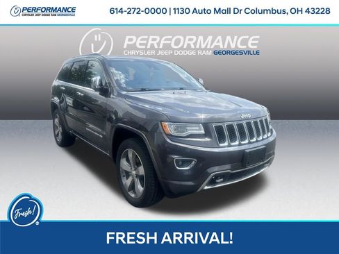 Used 2015 Jeep Grand Cherokee Overland w/ Advanced Technology Group AWD/4WD image 1