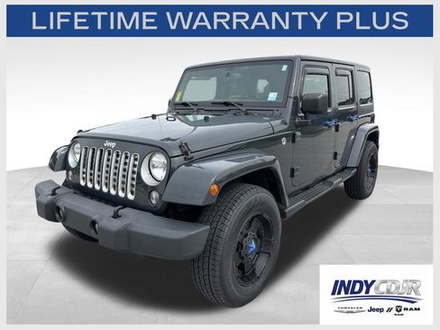 Used 2016 Jeep Wrangler Unlimited Sahara w/ Connectivity Group AWD/4WD image 1