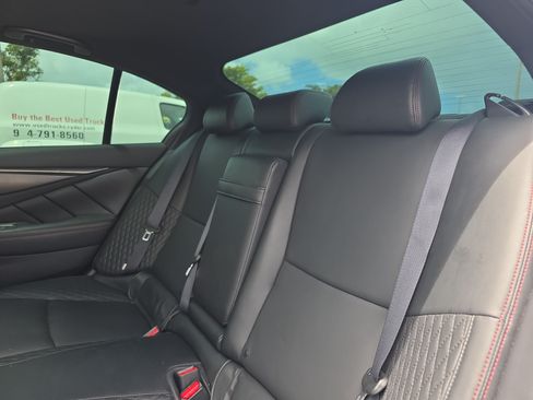 Used 2023 INFINITI Q50 Red Sport 400 w/ Black Opal Edition RWD image 12