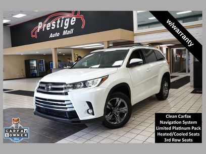 Used 2018 Toyota Highlander Limited Platinum