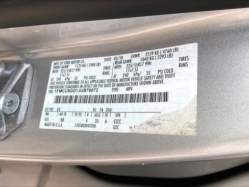 Used 2018 Ford Escape SE image 31