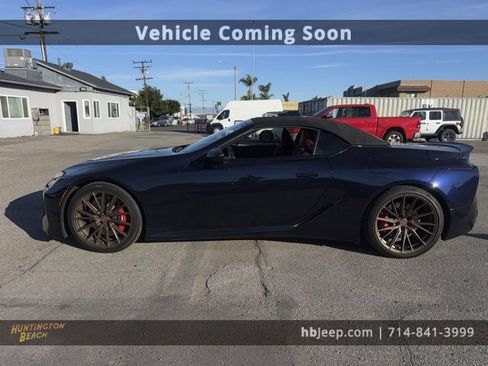 Used 2021 Lexus LC 500 Convertible w/ Touring Package image 8