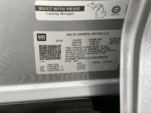 New 2026 Chevrolet Traverse High Country w/ LPO, Floor Liner Package image 96