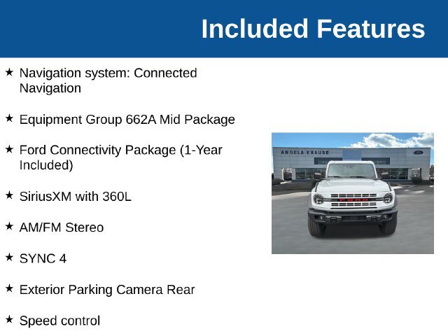 New 2026 Ford Bronco Heritage Edition AWD/4WD image 4