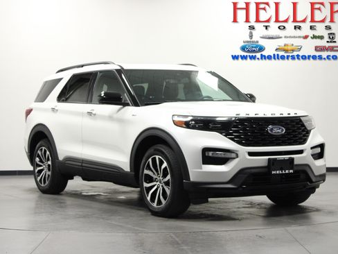 Used 2022 Ford Explorer ST-Line w/ Class IV Trailer Tow Package AWD/4WD image 1