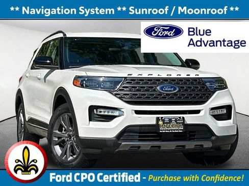 Certified 2023 Ford Explorer XLT w/ Equipment Group 202A AWD/4WD image 1
