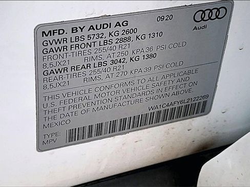Used 2020 Audi SQ5 Prestige image 35