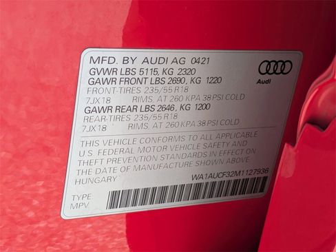 Used 2021 Audi Q3 2.0T Premium image 40