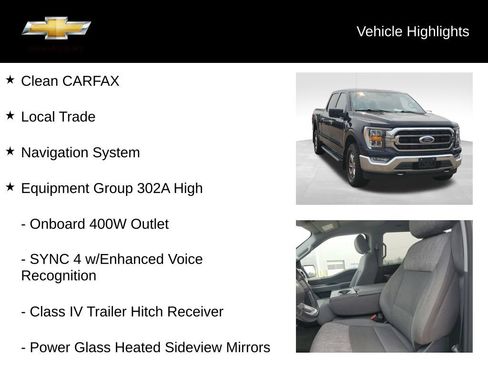 Used 2021 Ford F150 XLT w/ Equipment Group 302A High AWD/4WD image 17
