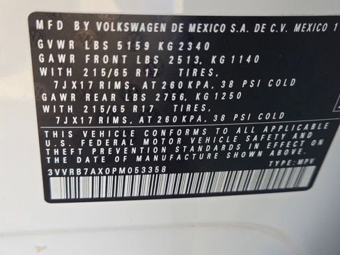 Used 2023 Volkswagen Tiguan S w/ Driver Assistance Package image 28